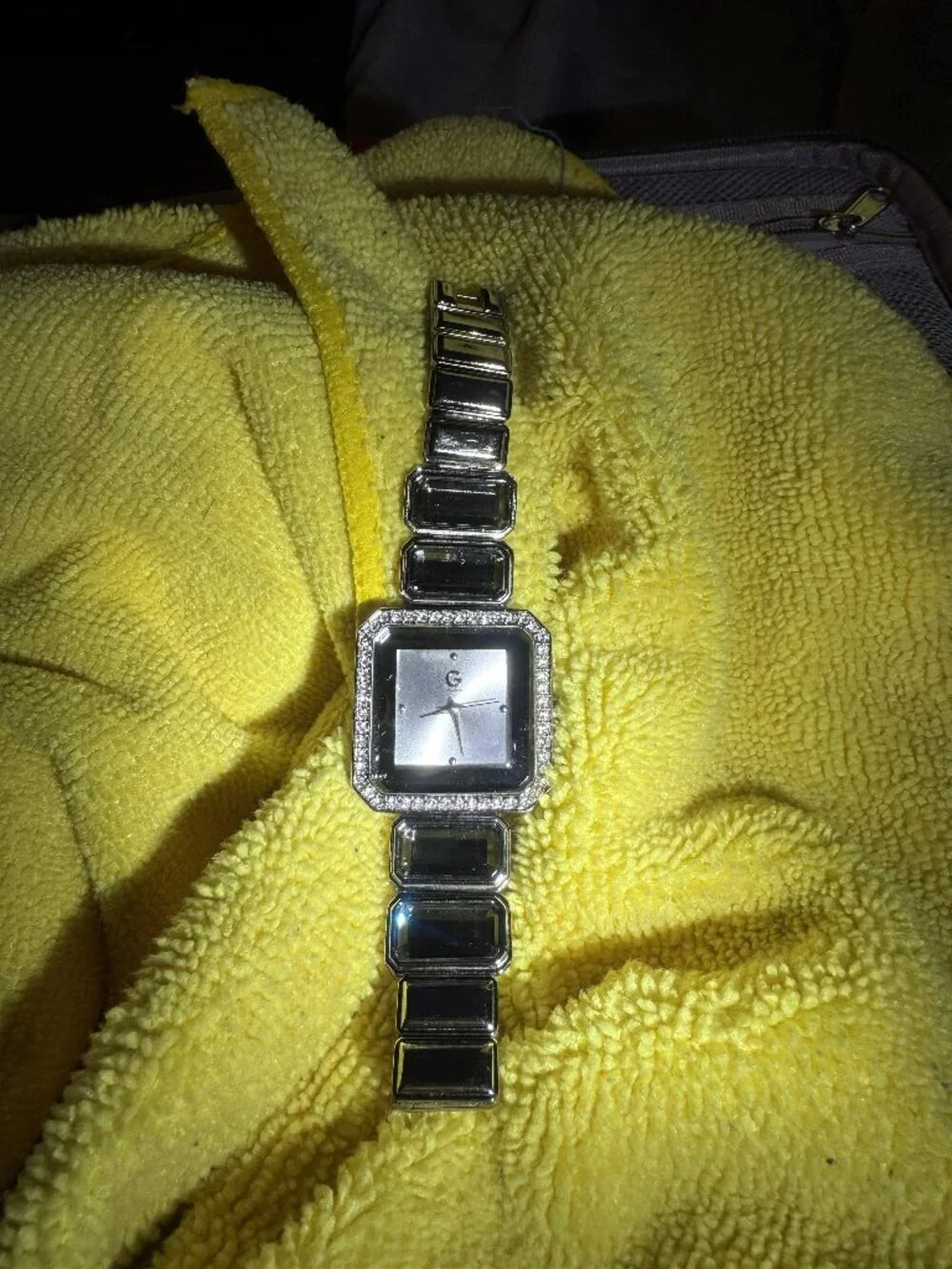 G by Guess women's silver-tone dress watch
